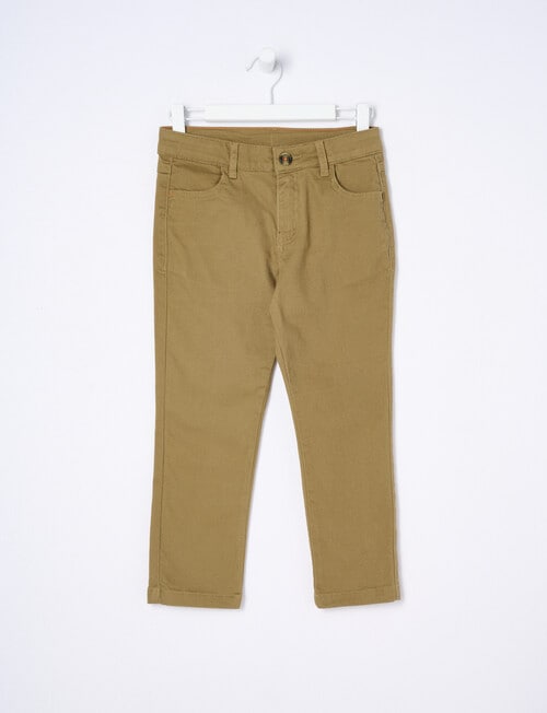 Mac & Ellie Chino Pants, Tan product photo