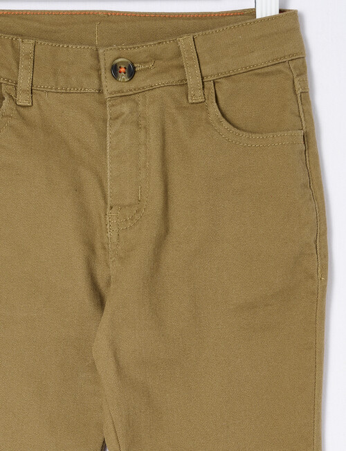 Mac & Ellie Chino Pants, Tan product photo View 03 L