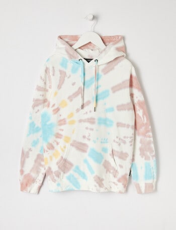 No Issue Tie Dye Hoodie, Pastel product photo