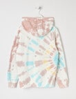 No Issue Tie Dye Hoodie, Pastel product photo View 02 S
