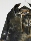 No Issue Tie Dye Hoodie, Rust product photo View 03 S