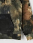 No Issue Tie Dye Hoodie, Rust product photo View 04 S