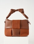 Whistle Accessories Checker Weave Bag, Mocha product photo View 03 S