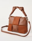 Whistle Accessories Checker Weave Bag, Mocha product photo View 04 S