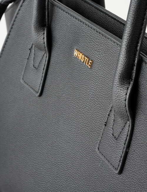 Whistle Accessories Amy Shopper Bag, Black product photo View 05 L
