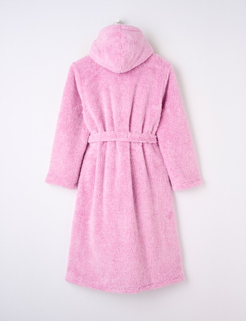 Sleep Squad Robe, Violet Marle, 8-16 product photo View 02 L