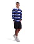 Canterbury Yarn Dye Rugby Long Sleeve T- Shirt, Blue product photo View 04 S