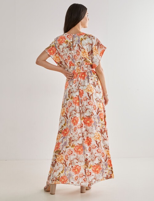 Harlow Empire Waist Dress, Autumn Bloom product photo View 02 L