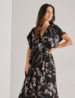 Harlow Empire Waist Dress, Winter Bloom product photo View 03 S