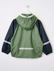 Mum 2 Mum Colourblock Rain Jacket, Olive product photo View 02 S