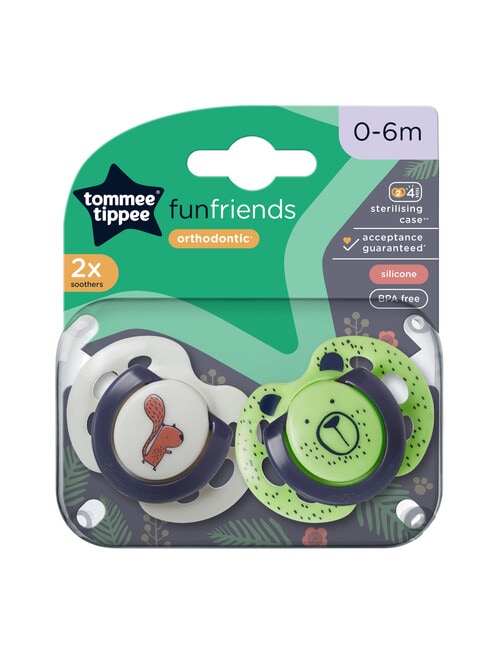 Tommee Tippee Fun Style Soother, 0-6m, Assorted product photo View 07 L