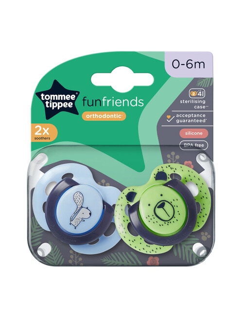 Tommee Tippee Fun Style Soother, 0-6m, Assorted product photo View 09 L