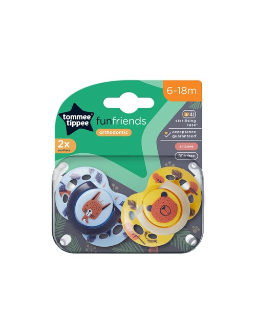 Tommee Tippee Fun Style Soother, 6-18m, Assorted product photo View 09 L