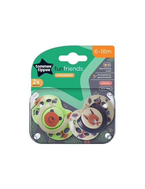 Tommee Tippee Fun Style Soother, 6-18m, Assorted product photo View 10 L