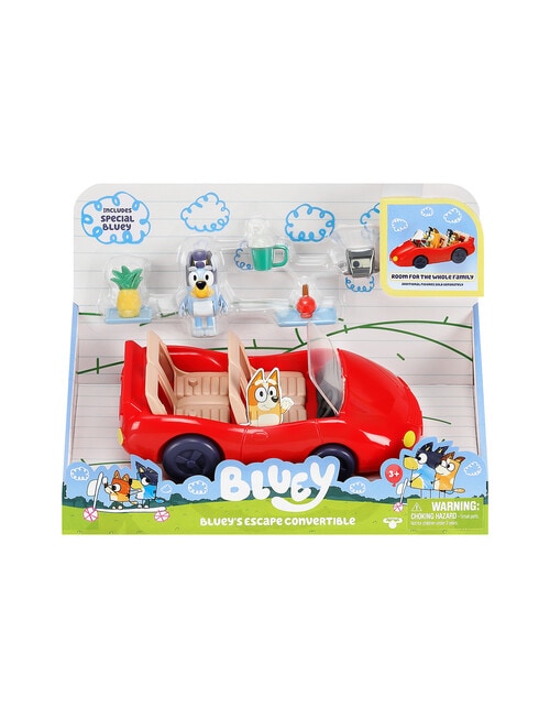 Bluey Convertible & Figure Set, Series 9 Cars, Trucks & Remote Control