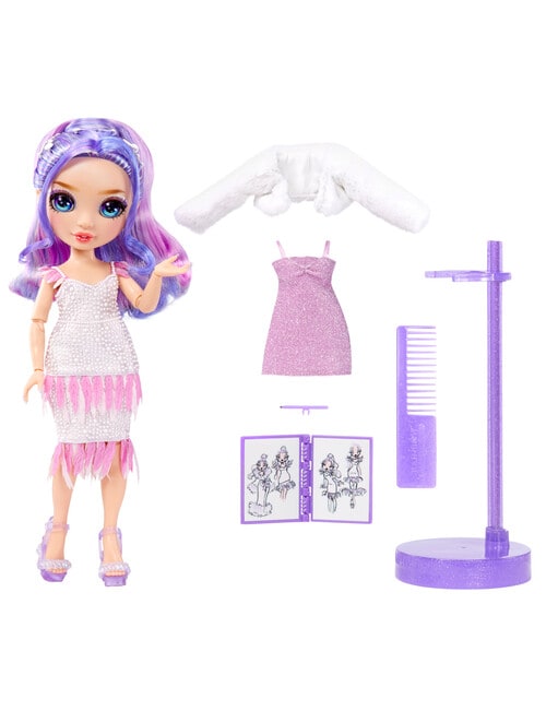 Rainbow High Project Rainbow Fantastic Fashion Doll 2, Assorted product photo View 04 L