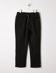 Mac & Ellie Knit Denim Jogger, Washed Black product photo