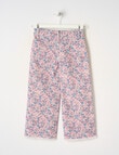Mac & Ellie Floral Sailor Jeans, Pink product photo View 02 S