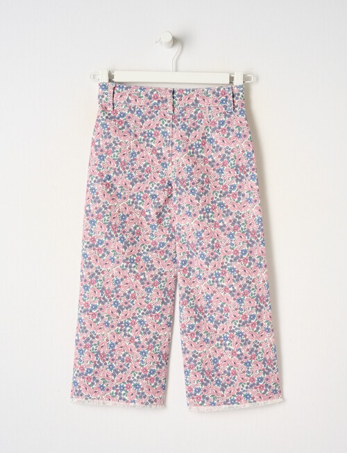 Mac & Ellie Floral Sailor Jeans, Pink product photo View 02 L