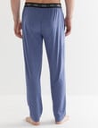 Mazzoni Soft Touch Cotton Lyocell Pant, Navy Marle product photo View 02 S