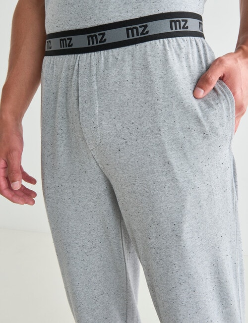 Mazzoni Soft Touch Cotton Lyocell Pant, Grey Marle product photo View 04 L