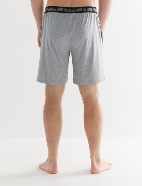 Mazzoni Soft Touch Cotton Lyocell Short, Grey Marle product photo View 02 L