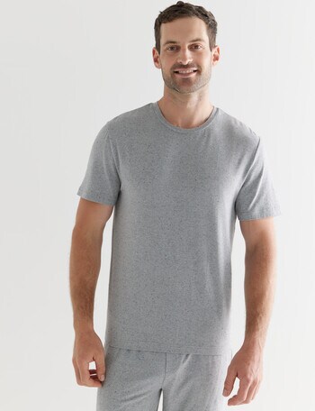 Mazzoni Soft Touch Cotton Lyocell T-Shirt, Grey Marle product photo