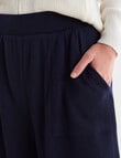 North South Merino Leisure Pant, Navy product photo View 04 S