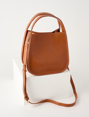 Whistle Accessories Delilah Crossbody Bag, Brown product photo