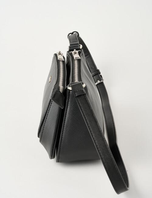 Whistle Accessories East West Crossbody Bag, Black product photo View 04 L