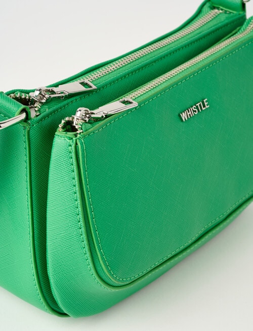 Whistle Accessories East West Crossbody Bag, Green product photo View 06 L