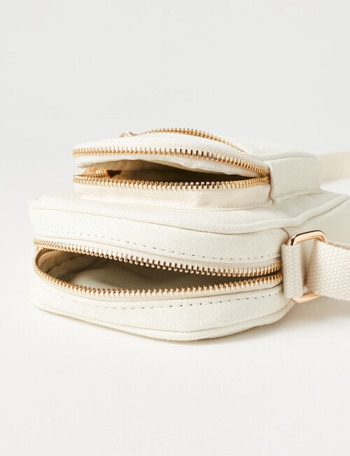 Zest Woven Maisie Crossbody Bag, Ivory product photo View 05 L