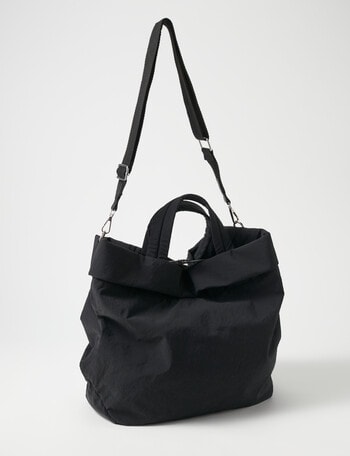 Zest Soft Tote Bag with Strap, Black product photo