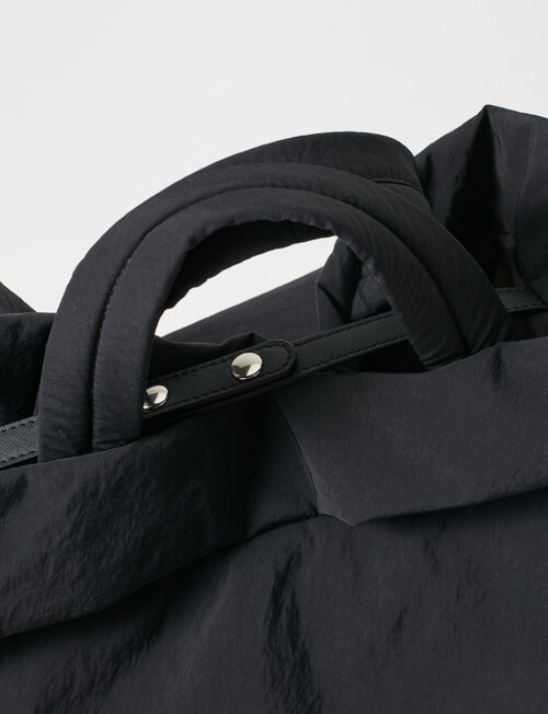 Zest Soft Tote Bag with Strap, Black product photo View 03 L