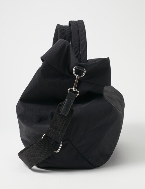 Zest Soft Tote Bag with Strap, Black product photo View 05 L