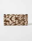 Boston + Bailey Printed Woven Full Size Wallet, Animal Print product photo View 02 S