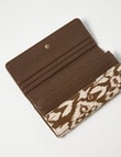 Boston + Bailey Printed Woven Full Size Wallet, Animal Print product photo View 03 S