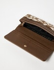 Boston + Bailey Printed Woven Full Size Wallet, Animal Print product photo View 04 S