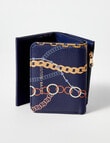 Boston + Bailey Small Wallet with Coin Pocket, Chain Print product photo View 03 S