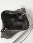 Harlow Sparkle Crossbody Evening Bag, Black product photo View 04 S