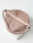 Harlow Wrist Handle Evening Bag, Champagne product photo View 05 S