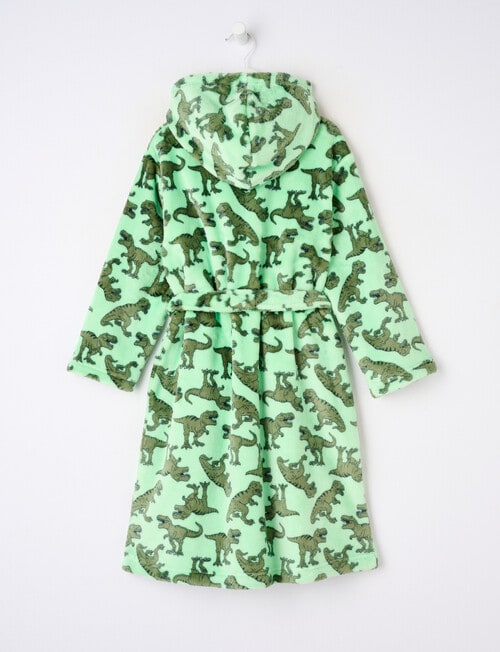 Sleep Mode Dinomite Robe, 2-8, Lime product photo View 02 L