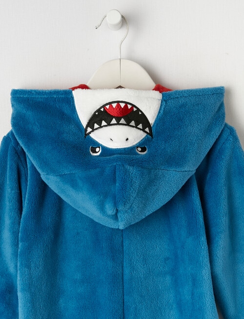 Sleep Mode Shark Onesie, Blue product photo View 04 L