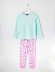 Sleep Squad Go Your Own Way Knit Long Pyjama, Violet product photo