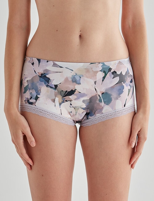 Jockey Woman Parisienne Delicate Full Brief, White Print, 8-22 product photo