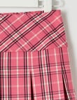 Mac & Ellie Pleated Skirt, Fuchsia product photo View 02 S