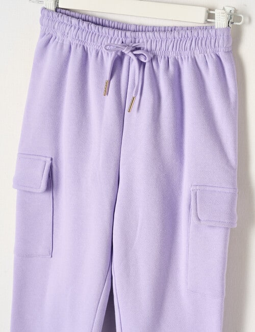 Mac & Ellie Cargo Trackpant, Wisteria product photo View 02 L