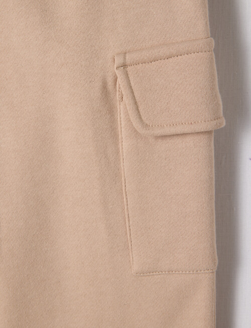 Mac & Ellie Cargo Trackpant, Tan product photo View 02 L