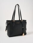 Boston + Bailey Monogram Shopper Bag, Black product photo