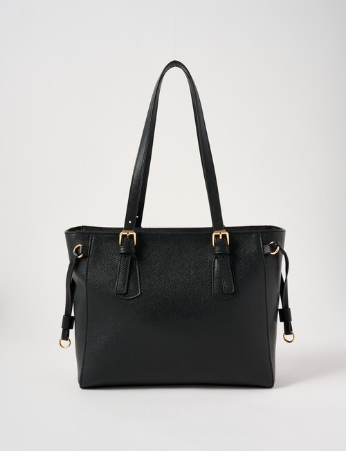 Boston + Bailey Monogram Shopper Bag, Black product photo View 02 L